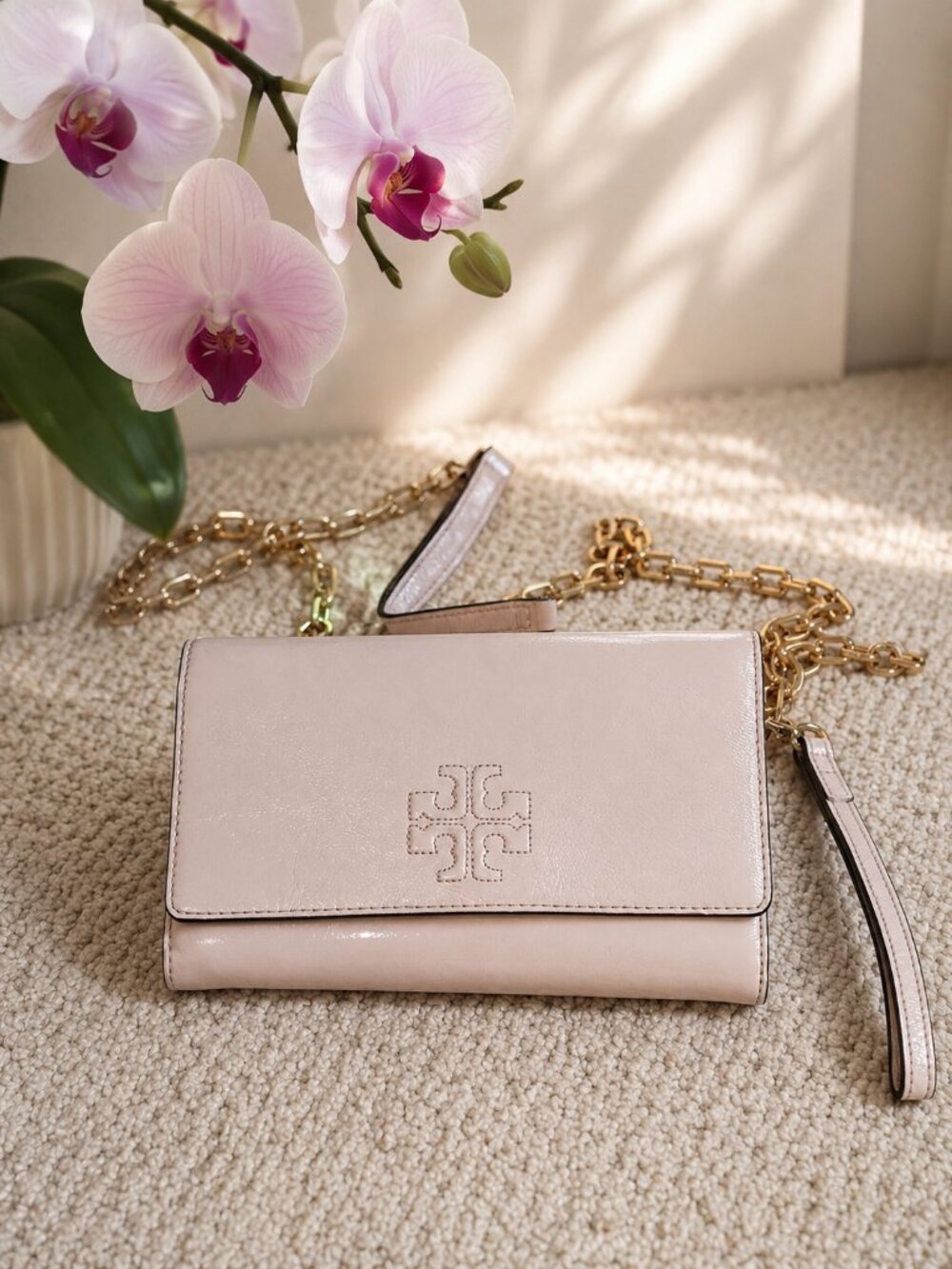 Tory Burch Thea Mini Foldover Crossbody Bag